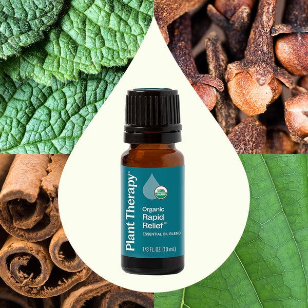Plant Therapy Organic Rapid Relief Essential Oil Blend
