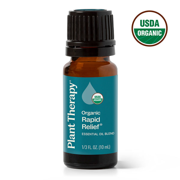 plant therapy Organic Rapid Relief Essential Oil Blend