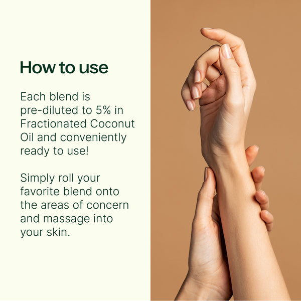 Plant Therapy Pain Support Essential Oil Blend Roll On Set