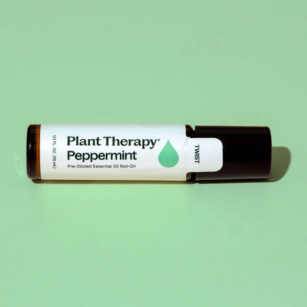 Plant Therapy Peppermint Essential Oil Pre-Diluted Roll-On