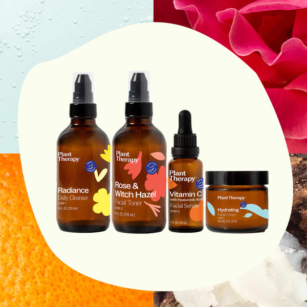 Plant Therapy 4 Step Skin Care Routine