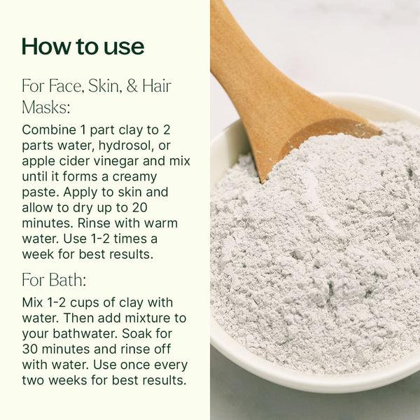 Plant Therapy Calcium Bentonite Clay 16 Oz