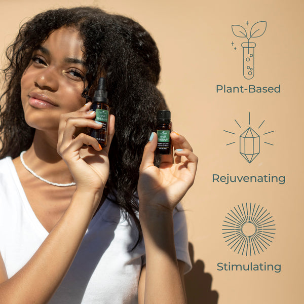 Plant Therapy Hair Therapy Blend & Serum Set