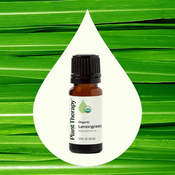 Plant Therapy Organic Lemongrass Essential Oil