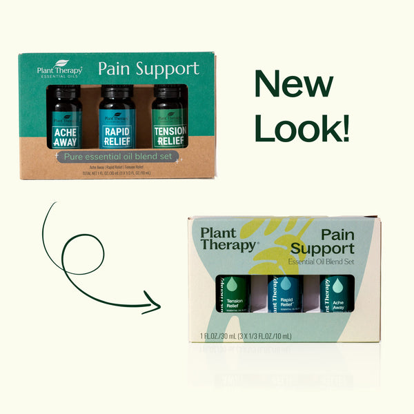 Plant Therapy Pain Support Essential Oil Blend Set