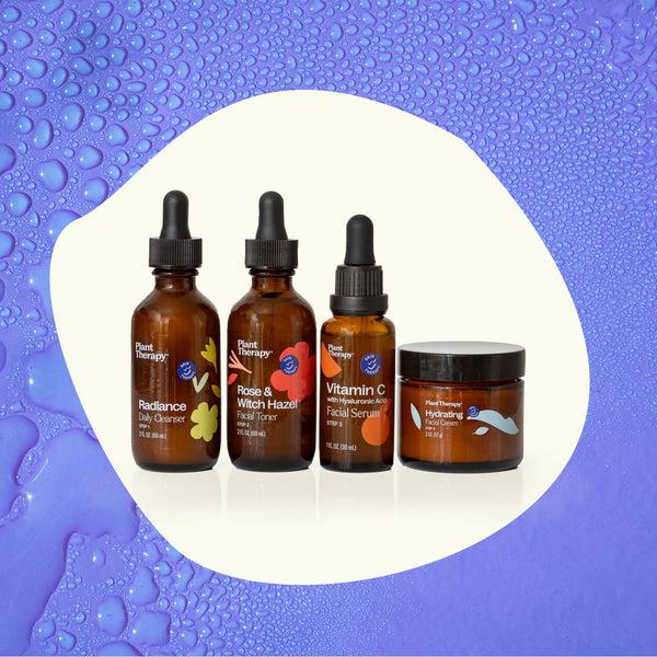 Plant Therapy Ready Set Glow 4 Step Skin Care Set