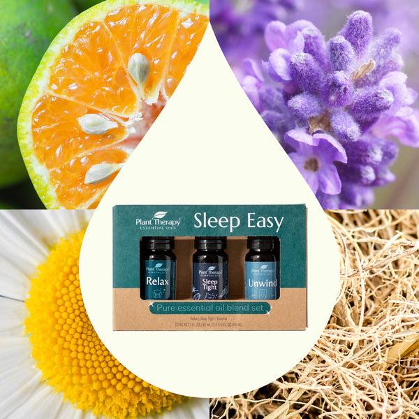 Plant Therapy Sleep Easy Essential Oil Blend Set