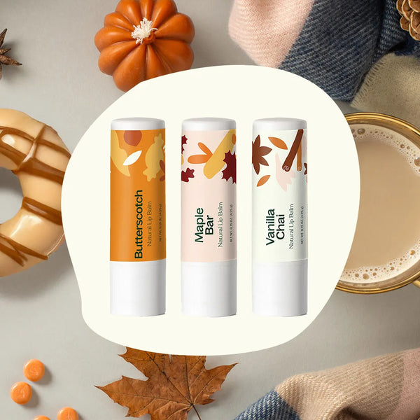 Plant Therapy Sugar & Spice Lip Balm Trio Set