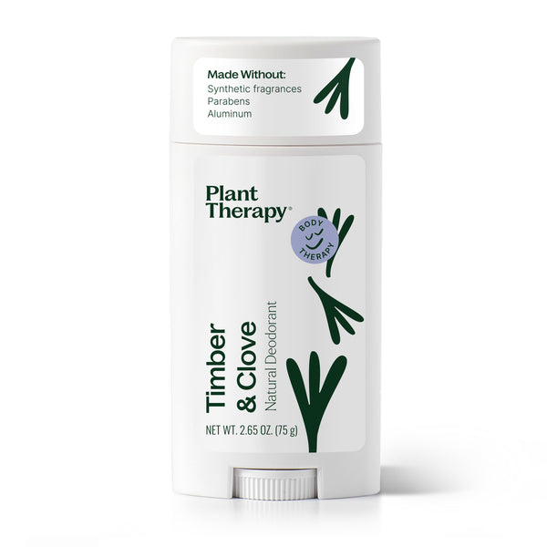 plant therapy Timber & Clove Natural Deodorant