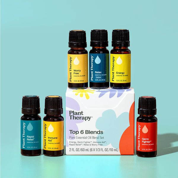 Plant Therapy Top 6 Blends Set