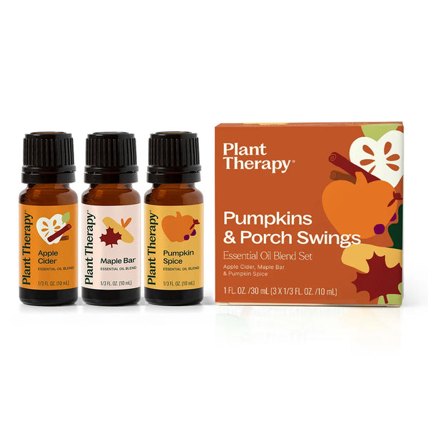 plant therapy Pumpkins & Porch Swings Essential Oil Blend 3 Set