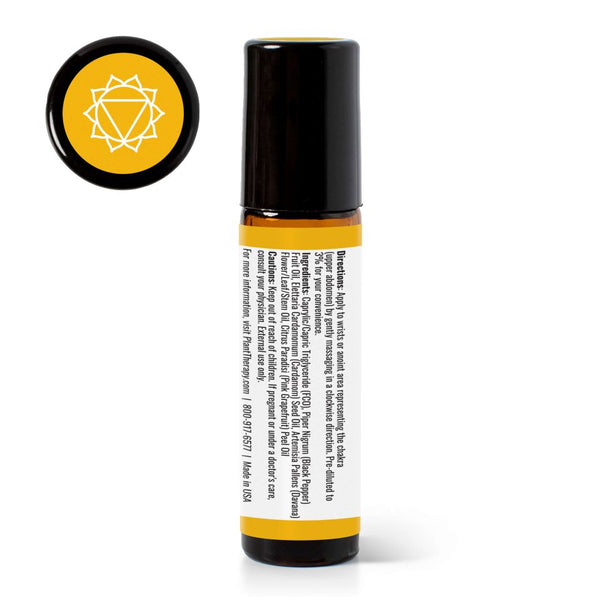 Plant Therapy Self Manifestation (Solar Plexus Chakra) Essential Oil Pre-Diluted Roll-On