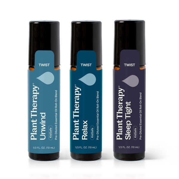 plant therapy Sleep Easy Essential Oil Blend Roll On Set
