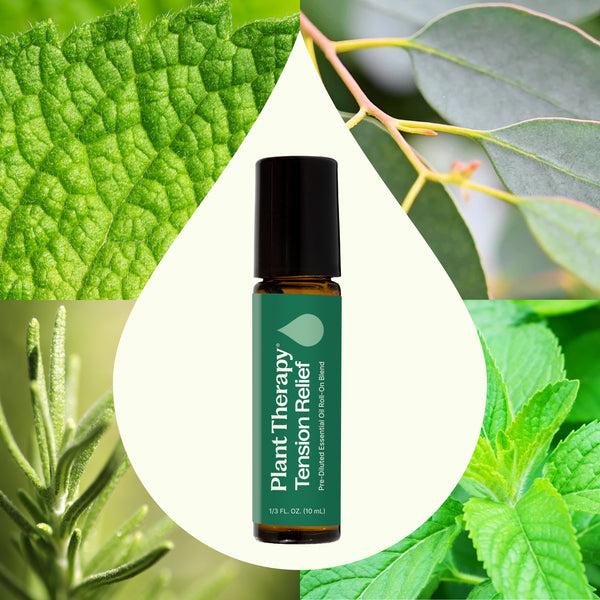 Plant Therapy Tension Relief Essential Oil Blend Pre-Diluted Roll-On
