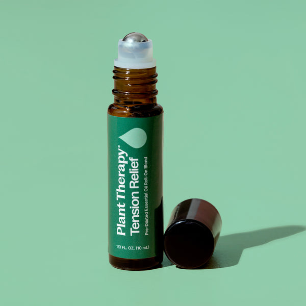 Plant Therapy Tension Relief Essential Oil Blend Pre-Diluted Roll-On