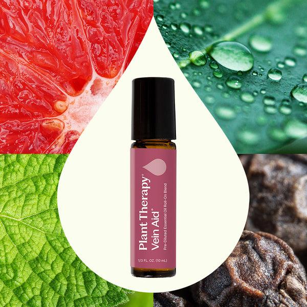 Plant Therapy Vein Aid Essential Oil Blend Pre-Diluted Roll-On