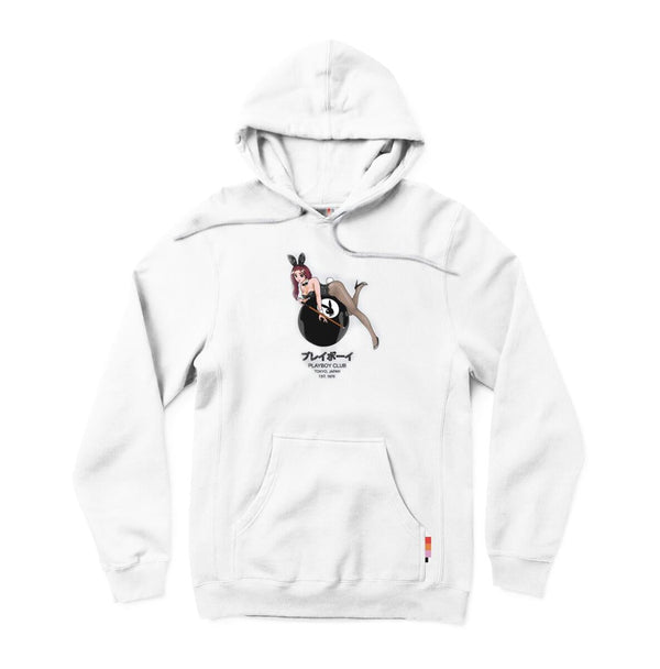 playboy 8-Ball Tokyo Club Hoodie Men's - Hoodies White