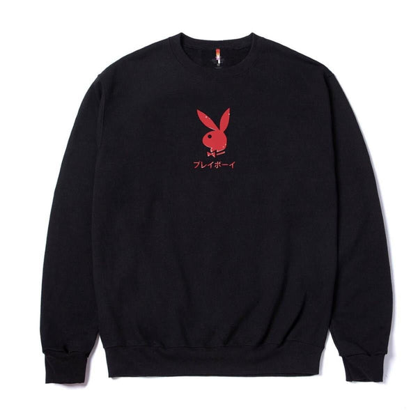 Playboy Ace Of Hearts Crewneck Sweatshirt Men's - Sweatshirts SMALL