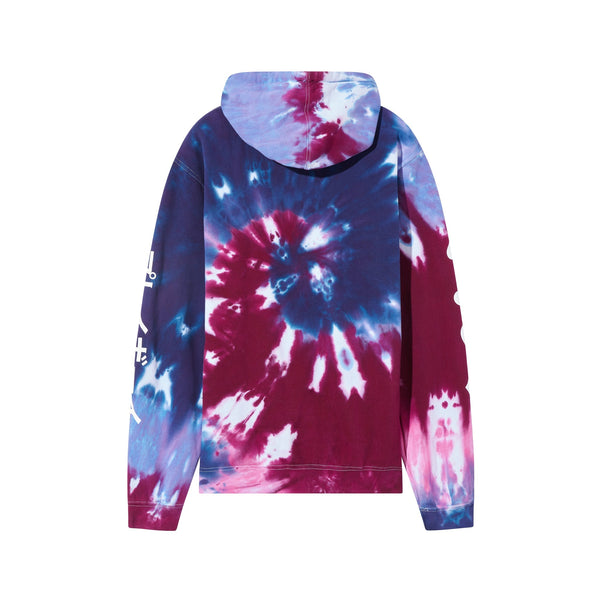 Playboy Ace Of Spades Tie Dye Hoodie Men's - Hoodies Purple Passion