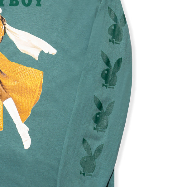 Playboy April 1970 Cover Long Sleeve T-Shirt Men's - T-Shirts SMALL