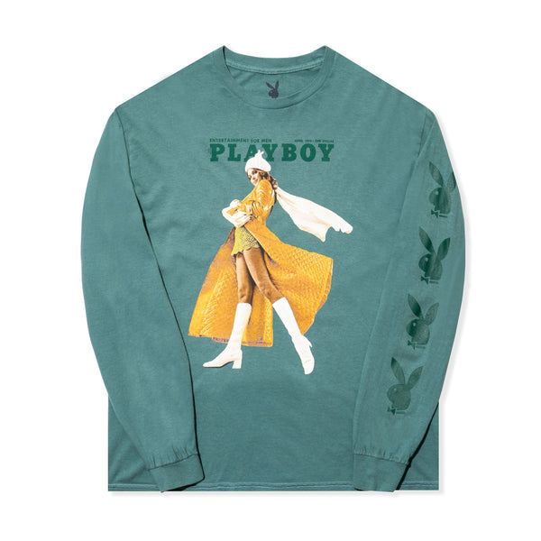 playboy April 1970 Cover Long Sleeve T-Shirt Men's - T-Shirts SMALL