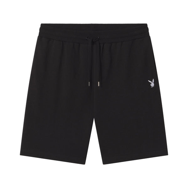 Playboy Bunny Basics Sweatshort Men's - Shorts Navy Blue