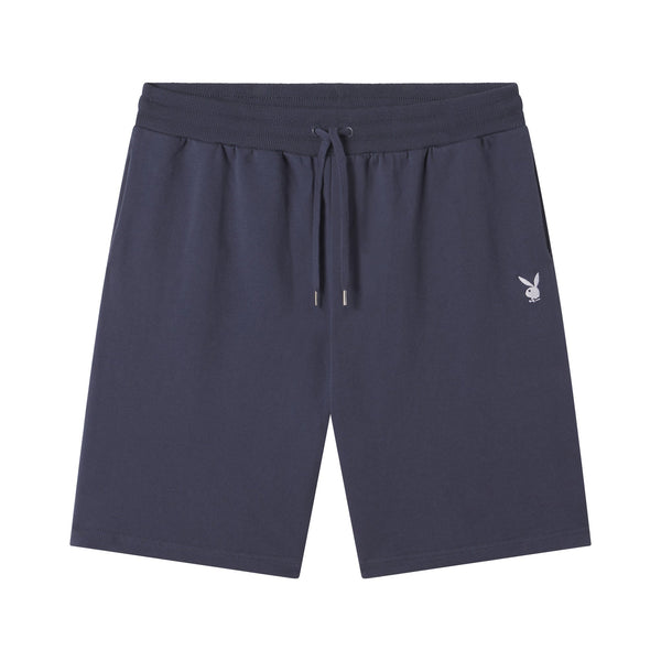 playboy Bunny Basics Sweatshort Men's - Shorts Navy Blue