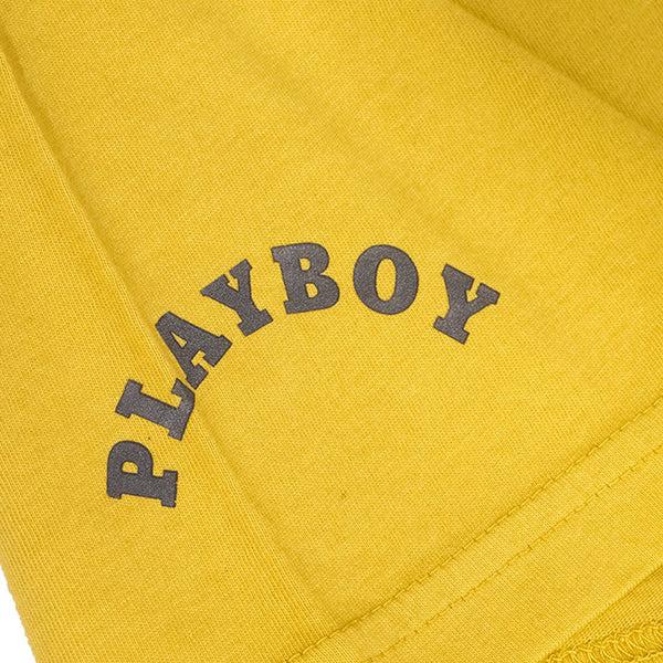 Playboy Bunny Pocket Tee Men's - T-Shirts Gold Mustard