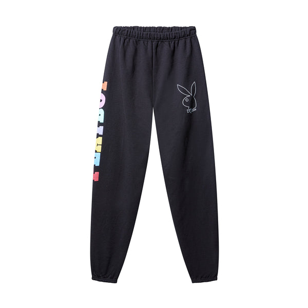 playboy Color-Block Sweatpants Men's - Sweatpants Black