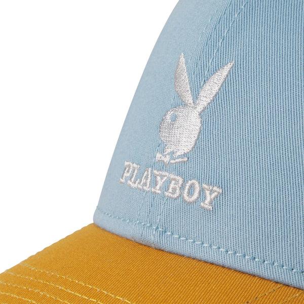 Playboy Colorblock Snapback Hat Accessories - Hat Default Option