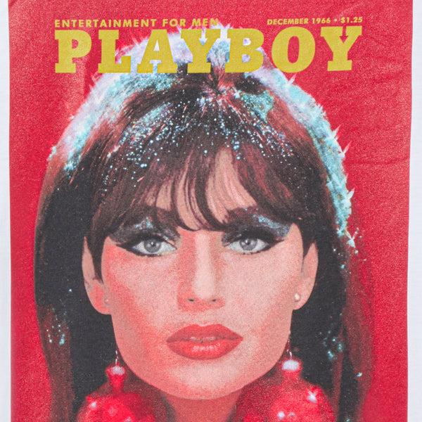 Playboy December 1966 Cover Long Sleeve T-Shirt Men's - T-Shirts MEDIUM
