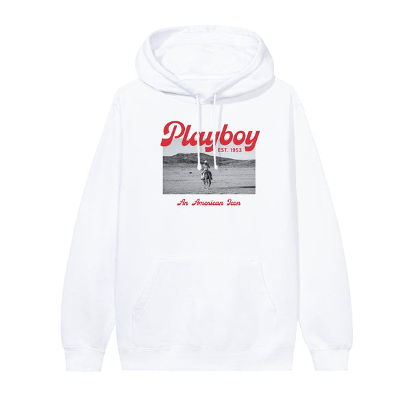 playboy Desperado American Icon Hoodie Men's - Hoodies White