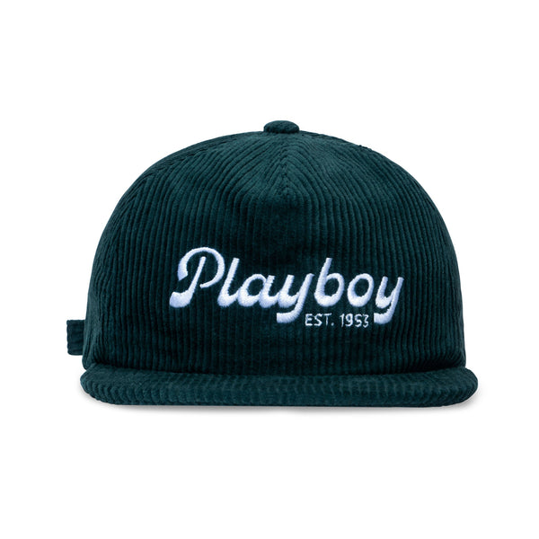 Playboy Desperado Masthead Cord Hat Accessories - Hat Tan