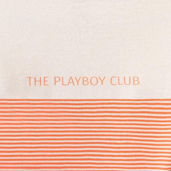 Playboy Drop Stripe VIP Club Quarter Zip Hoodie Women's - Hoodies SMALL