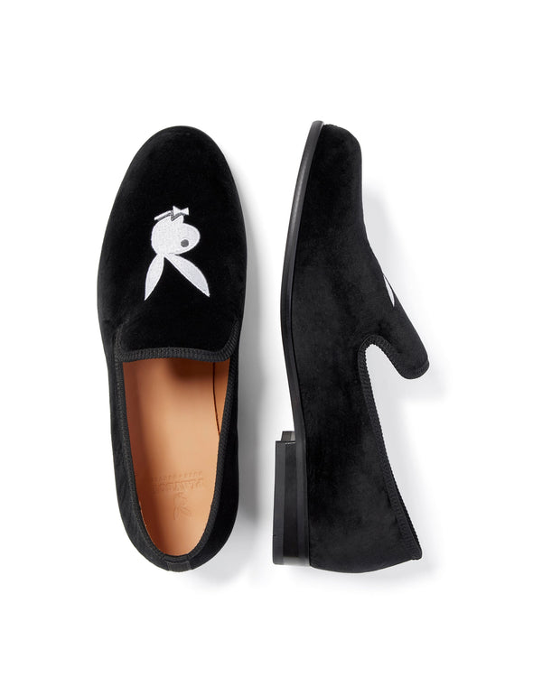 Playboy Duke + Dexter Velvet Bunny Loafers Men's - Shoes US 7-7.5 / UK 7 / EU 41