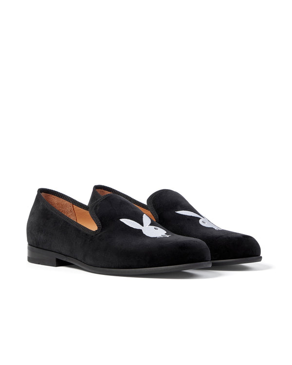 Playboy Duke + Dexter Velvet Bunny Loafers Men's - Shoes US 7-7.5 / UK 7 / EU 41