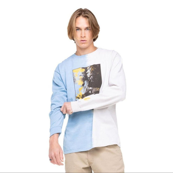 Playboy February 2019 Playmate Megan Moore Dip-Dye Long Sleeve Men's - Sweatshirts SMALL