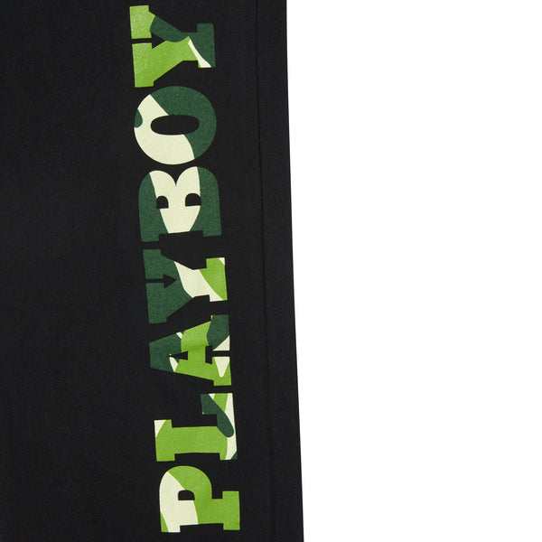 Playboy Hare Green Camo Sweatpants Men's - Sweatpants SMALL