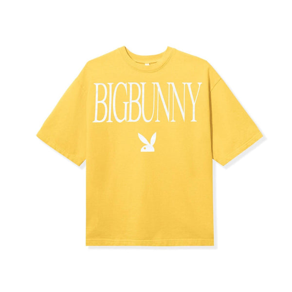 playboy Heavyweight Fleece T-Shirt Women's - T-Shirts Mustard