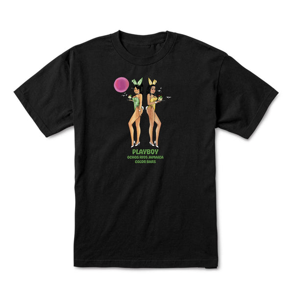 playboy Jamaica Happy Hour Tee Men's - T-Shirts Black