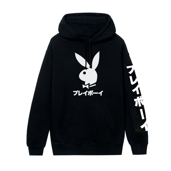 Playboy Japanese Rabbit Head Hoodie Men's - Hoodies Tan
