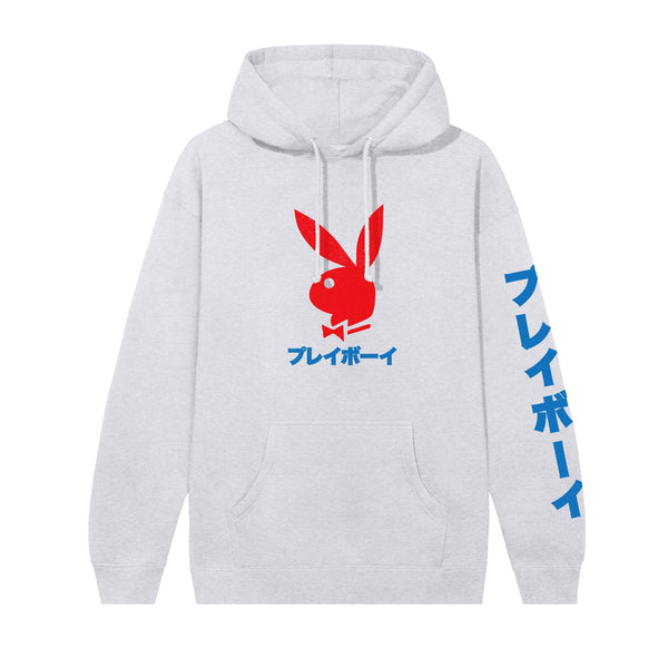 Playboy Japanese Rabbit Head Hoodie Men's - Hoodies Tan