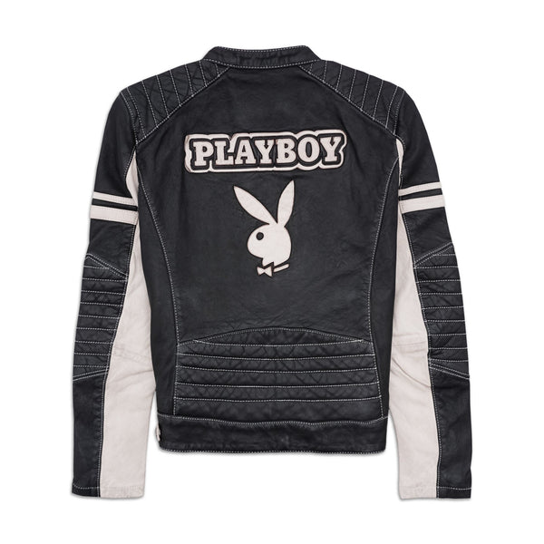 Playboy Jolya Women's Leather Jacket Women's - Jackets Black