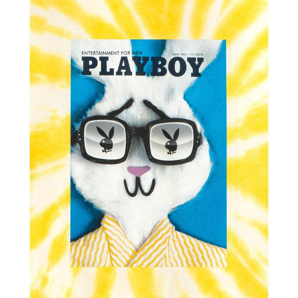 Playboy June 1967 Cover Tie-Dye T-Shirt Men's - T-Shirts SMALL