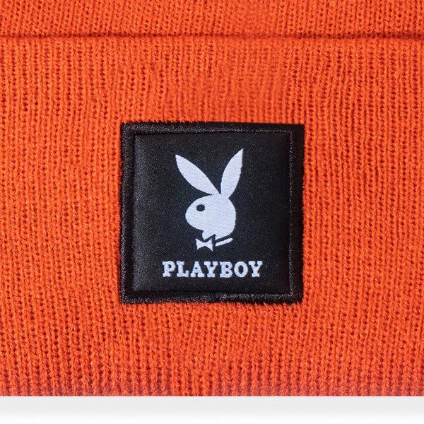Playboy Knit Beanie With Logo Patch Accessories - Hat Autumn