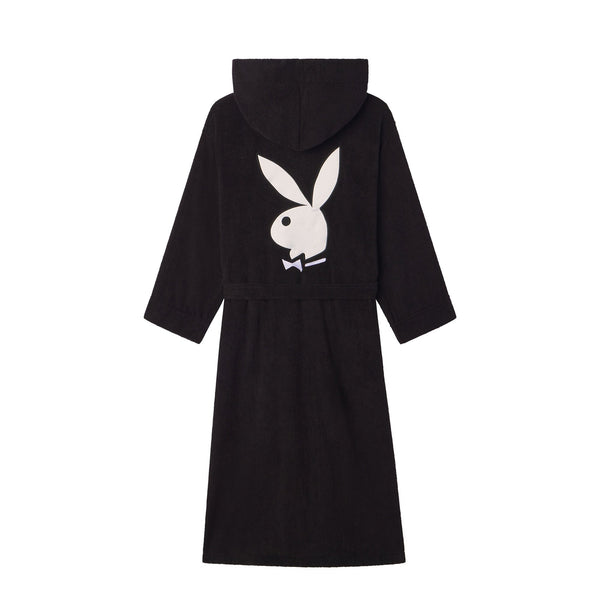 playboy Logo Bathrobe Men's - Bathrobe One Size Fits Most