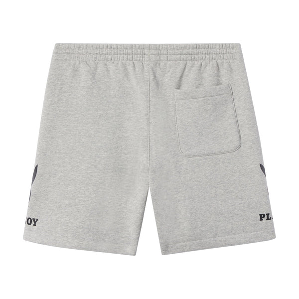 Playboy Men's Double Bunny Sweat Shorts Men's - Shorts Grey
