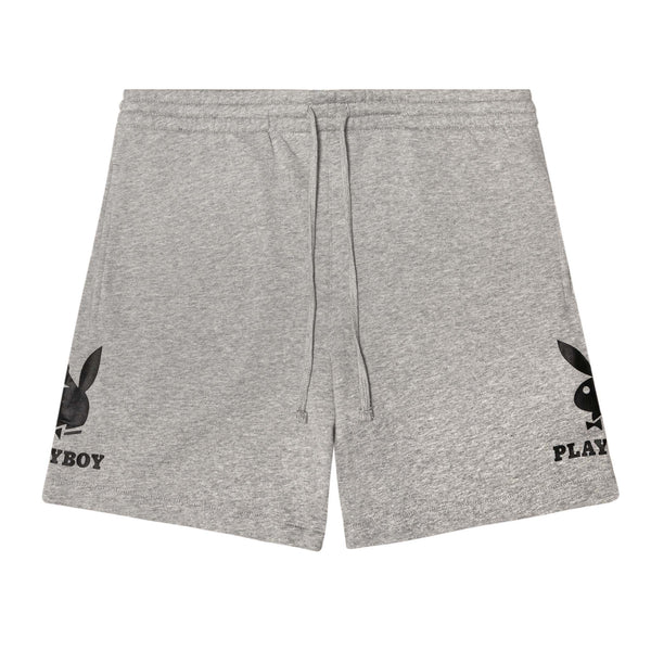 playboy Men's Double Bunny Sweat Shorts Men's - Shorts Grey