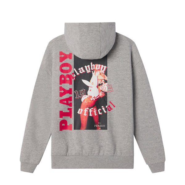 playboy Men's Playboy Bunny Hoodie Men's - Hoodies Grey