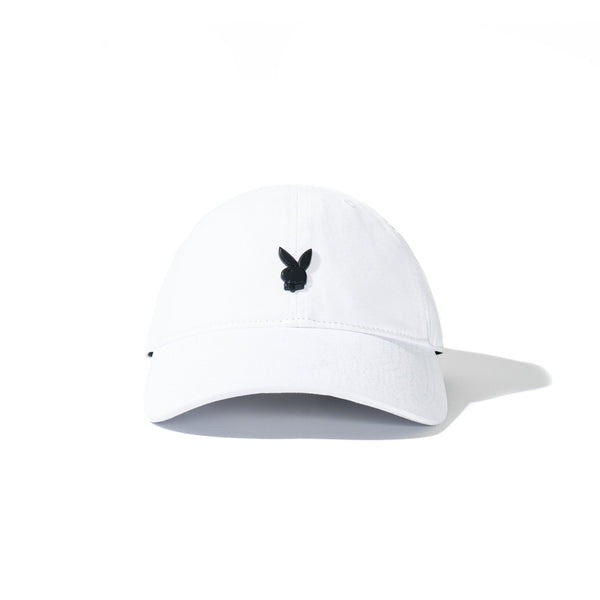 playboy Metal Rabbit Head Pin Dad Hat Accessories - Hat Black
